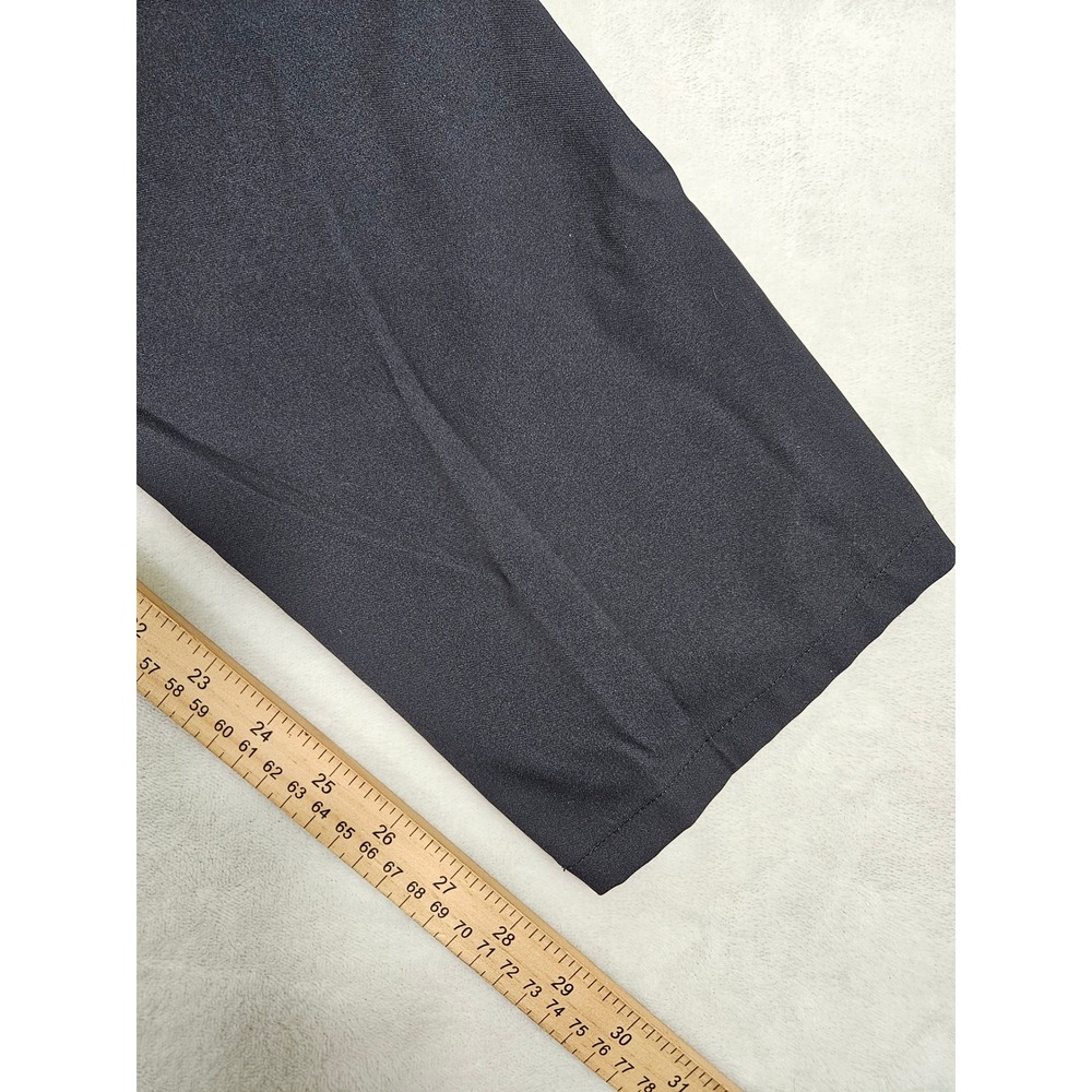 Marcus Pierce Mens Navy Tech Chino Pants W36 L30 Tapered Performance Trousers - Picture 7 of 8